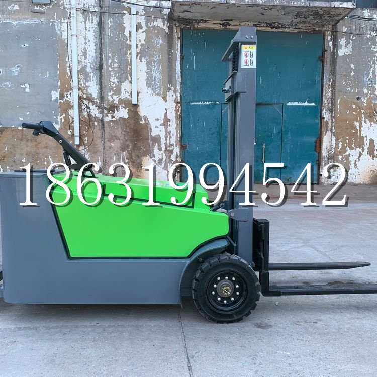 任丘市小型电动叉车1吨2吨步行站驾式电瓶堆高充电装卸车液压升降车铲车